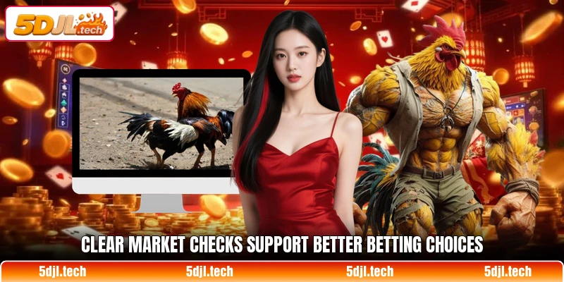 Clear market checks support better betting choices