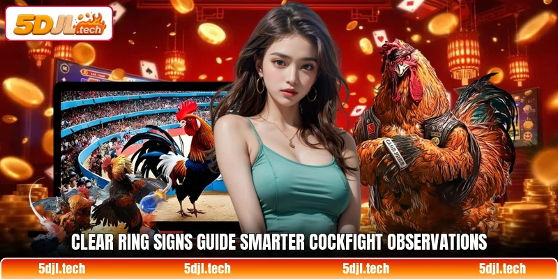 Clear ring signs guide smarter cockfight observations