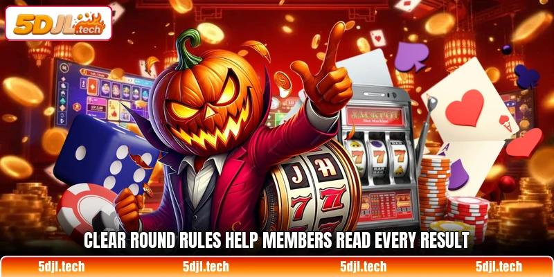 Clear round rules help members read every result