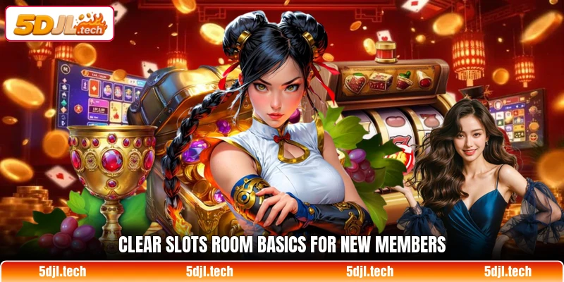 Clear slots room basics for new members
