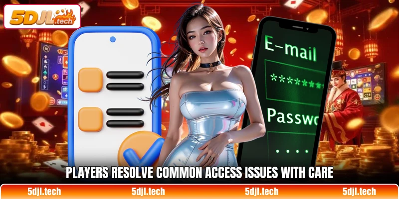 Players resolve common access issues with care
