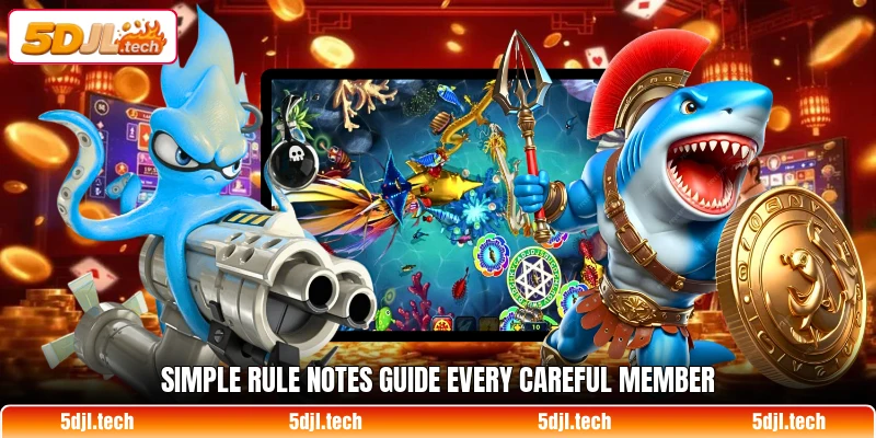 Simple rule notes guide every careful member