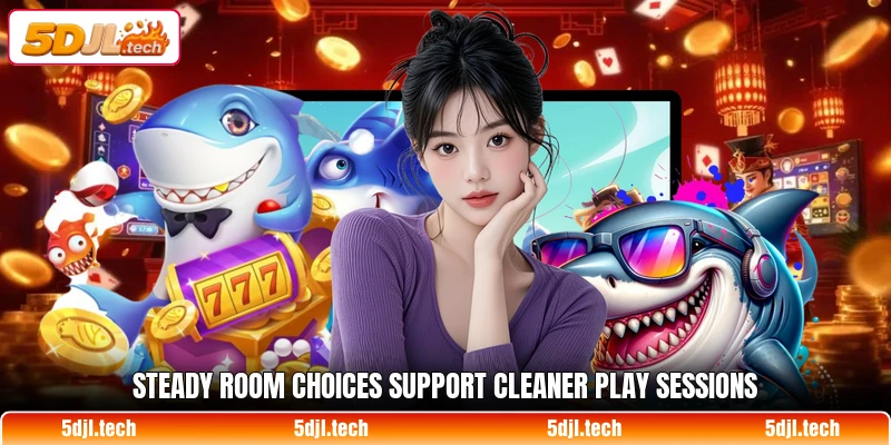 Steady room choices support cleaner play sessions